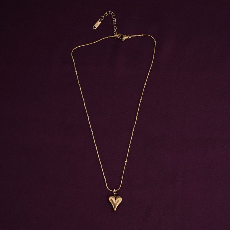 PALMONAS Heart Ball Chain Pendant for Women - Waterproof & Anti-Tarnish - Image 4